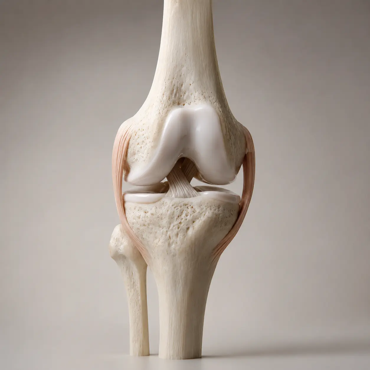 Anatomical model of the knee joint surfaces